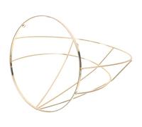 BAZEITFLOW Crown Frame Bone Hoop Hair Crown Frame Headdress Making Metal for Headdress Making Diy Accessory Wedding Tiaras for Bride Desktop
