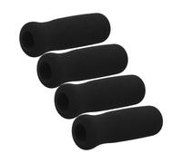 BAZEITFLOW Crutch Handle Grips Cane Handle Grip Replacement 4pcs Anti-Skid for Elderly Walking Sticks and Crutches Non-Slip Comfort Covers