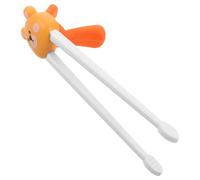 BAZEITFLOW Cute Bear Training Chopsticks for Reusable Chopsticks with Stable Design Lightweight Travel Utensils for Beginners Easy to Clean and Fun Learning Aid