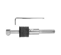 BAZEITFLOW Cymbal Stack Mount Clamp for Drum Rack Quick-install Straight Cymbal Stacker with Sleeves Expandable Boom Arm Extension for Versatile Percussion Setup and Sound Layering