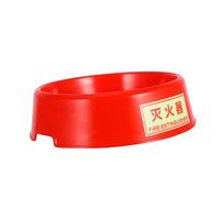 BAZEITFLOW Dark Fire Extinguisher Stand Plastic Base Support for Extinguishers with Reflective Design for Home and Workplace Safety