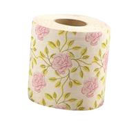 BAZEITFLOW Decorative Floral Printed Toilet Paper Roll Fun Stylish Bath Tissue for Bathroom Dining Use Adds Festive Touch to Table Settings and Home Decor Soft Bamboo