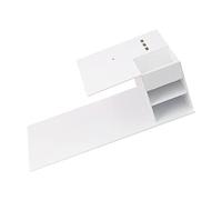 BAZEITFLOW Detachable Eyelash Extension Pillow Shelf Acrylic Grafting Console Organizer with Tweezers Holder for Professional Eyelash Extensions and Beauty Salons