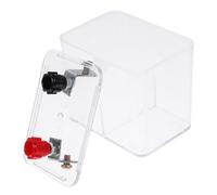 BAZEITFLOW DIY Battery Experiment Kit with Copper Zinc Electrodes Physics Teaching Supplies for Science Labs Educational Materials for Electronic Circuits and Electrical Experiments Container
