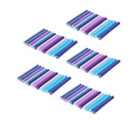 BAZEITFLOW DIY Polymer Clay Decorative Polymer Clay Canes 60Pcs 5X0.5Cm Assorted Color for Nail Art Jewelry Boys and Girls Craft Supplies