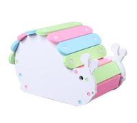 BAZEITFLOW DIY Snail-shaped Hamster House Small Pet Sleeping Nest Breathable PVC Cabin with Play Spot and Hideout for Hamsters Mice and Small Hedgehogs