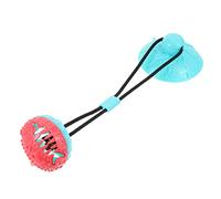 BAZEITFLOW Dog Suction Cup Ball Toy Interactive Chew Tug Treat for Dogs Puppy Training Self Playing at Home