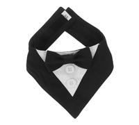 BAZEITFLOW Dog Wedding Bandana Collar Puppy Saliva Scarf with Bow Tie for Holiday Parties Photography and Daily Wear Pet Accessory