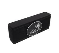 BAZEITFLOW Drum Kick Block Non-slip Pedal Pad Bass Drum Stoppers Mat Stable Percussion Instrument Accessory for Preventing Slippage and Forward Movement Easy Installation Black