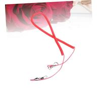 BAZEITFLOW Elastic Parrot Training Rope Bird Leash Bite Foot Chain for Outdoor Flying Harness Chew Resistant Pet Leash for Parrot Flight Training Random Color