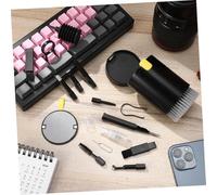 BAZEITFLOW Electronics Cleaning Kit Multi Tool for Camera Lens Laptop Keyboard Headphones Complete Device Cleaner with Brushes Cloth Remover for Thorough Dust and Smudge Removal