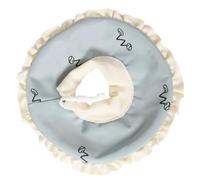 BAZEITFLOW Elizabethan Collar for Small Pets Blue S Soft Lightweight Neck Protection Scarf Anti-lick Bite Scratch Pet Care Accessory for Cats Flying Squirrel