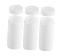 BAZEITFLOW Empty Deodorant Stick Tubes 3pcs 30g Refillable Twist-up Containers for DIY Deodorants and Lip Balm Travel-friendly Plastic Roll-on Tubes