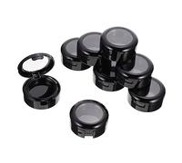 BAZEITFLOW Empty Eyeshadow Storage Box with Lid 26mm Inner Diameter Compact Single Eyeshadow Case Makeup Organizer Holder for Travel Cosmetic Storage 8pcs Set