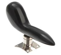 BAZEITFLOW Ergonomic Black Bassoon Wrist Rest Hand Support with Solid Abs and Metal Base to Relieve Wrist Pressure for Comfortable Playing by Bassoon Players