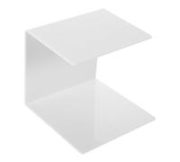 BAZEITFLOW Ergonomic Eyelash Extension Pillow Shelf Lash Organizer for Comfortable Grafting Professional Lash Tool Holder Stand for Salon and Personal Use White Makeup Accessories Display