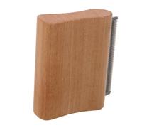 BAZEITFLOW Ergonomic Horse Shedding Brush with Stainless Steel Fine Grinding for Comfortable Grooming Suitable for Horses Cattle Cats and Dogs Hold Deshedding Tool for Cleaning and Massage