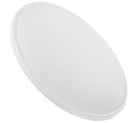 BAZEITFLOW Ergonomic Pu Arm Rest for Nails - White Elbow Pad with Stain Resistance for Professional Salons and Nail Techs