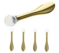 BAZEITFLOW Eye Cream Massage Tool and Dual-end Facial Roller for Reducing Puffiness Dark Circles and Wrinkles Portable Design for Home Travel and Salon Use