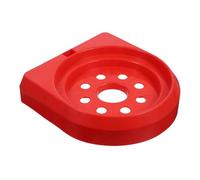 BAZEITFLOW Fire Extinguisher Base Holder for Extinguishers Compact Wall Mount Bracket No-tool Installation Anti-tip Safety Support