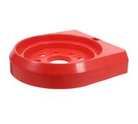BAZEITFLOW Fire Extinguisher Stand Single Red Plastic Extinguisher Holder Base Rack for 3-8Kg Securely Holding Easy Access Organizer for Industrial Settings and Offices