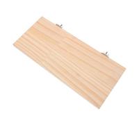 BAZEITFLOW Fitness Enhancing Bird Cage Platform Perch Stand for Parrots Budgies Cockatiels Pets Natural Wood Play Shelf Expands Living Space Promotes Exercise Reduces Anxiety Multifunctional