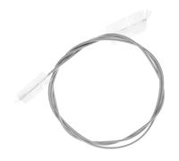 BAZEITFLOW Flexible Double End Aquarium Cleaning Brush Stainless Steel Tube Cleaner with Spring Design for Fish Tank Sink Shower Drain and Hose Internal Dirt Removal