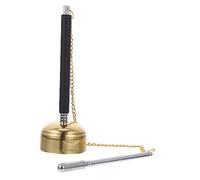 BAZEITFLOW Flexible Small Wooden Fish Buddhist Chime Instrument for Temple Rituals, Extendable Pray to Buddha Utensil, Temple Accessory for Healing Music and Dharma Ceremonies