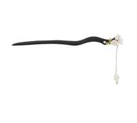 BAZEITFLOW Floral Tassel Hairpin Chinese Style Traditional Hair Stick Pin Wooden Hairpin for Women Hair Pins for Buns Decorative