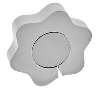 BAZEITFLOW Flower-Shaped PVA Absorbent Sponge Cleaner for Kitchen Sink and Mirror, Rapid Water Absorption, Minimalist Reusable Cleaning Tool for Bathroom and Home Use