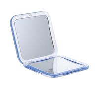 BAZEITFLOW Folding Pocket Mirror for Women Compact Flip-top Makeup Mirror Lightweight Travel Handheld Cosmetic with Protective Cover for Eyebrow Trimming and Touch-ups
