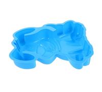 BAZEITFLOW Food Grade Silicone Dog Treat Molds Flexible Puppy Shape Baking Pan for Cupcakes Pudding Chocolate Snacks Pet Silicone Cake Mold for Oven Microwave Freezer Use