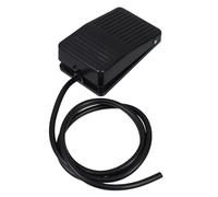 BAZEITFLOW Foot Pedal Switch for Gaming and Industrial Use Nonslip Rubber Pad Plastic Construction Easy Installation Suitable for Control and Machinery Operation