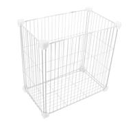 BAZEITFLOW Freezer Basket Organizer Bin Transparent Hanging Chest Freezer Storage Basket for Food Fruits Vegetables Meat Efficient Space Divider and Easy Identification