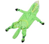 BAZEITFLOW Full Coverage Dog Raincoat for Small and Medium Pets Hooded Jacket Breathable and Comfortable Rainwear for Rainy Day Walks and Outdoor Activities