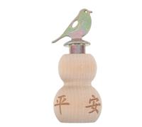 BAZEITFLOW Gourd-Shaped Wooden Bird Whistle for Portable Bird Sounds Device for S Outdoor Training and Play