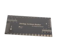 BAZEITFLOW Guitar String Height Gauge Ruler for Precise Action Measurement Fret Leveling Tool for Bass Mandolin Banjo Setup Professional String Distance Measuring Instrument for Accurate