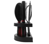 BAZEITFLOW Hairdressing Mirror Comb Set with Massage Scalp Airbag Base Styling Tools for Home Salon Use Practical Multi-comb Kit for Versatile Hair Care and Styling