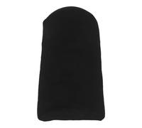 BAZEITFLOW Half-round Recliner Leg Rest Cushion with Strap, under Knee Pillow for Sleeping and Foot Elevation, Black Lint and Sponge Elevated Pillow for Camping and Home Use