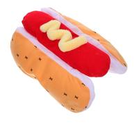 BAZEITFLOW Halloween Hot Dog Dog Costume Xl with Flexible Strap Funny Pet Outfit for Parties and Celebrations Comfortable Puppy Cosplay Accessory