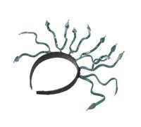 BAZEITFLOW Halloween Medusa Costume Snake Headdress Adults Women Queen Party Choker