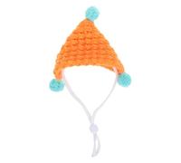 BAZEITFLOW Hamster Hat Small Animals Mini Knitted Hats Guinea Tiny PET Photo Prop Costume Accessories for Christmas Party