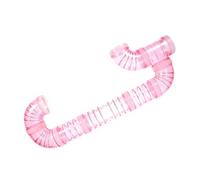 BAZEITFLOW Hamster Tube Maze Connect Tubes for Pets Plastic Guinea Pig Cage Accessories Expandable Tunnel for Hamsters Squirrels Hedgehogs Cage Extension