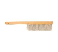 BAZEITFLOW Hand Held Beekeeper Brush with Wooden Handle Three Row Horsehair Bee Hive Brush for Apiculture Durable Beekeeping Tool for Gentle Hive Cleaning and Maintenance