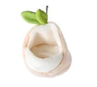 BAZEITFLOW Handheld Small Pet Warm Hamster Nest Mini Guinea Pig Cotton Slipper Cozy Fleece Liner Lightweight Portable for Winter Bedding