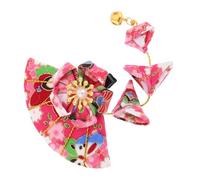 BAZEITFLOW Handmade Japanese Hair Clips Unique Flower Tassel Hairpin for Women Vintage Kimono Hair Accessories for Traditional Yukata Modern Outfits Kawaii