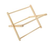 BAZEITFLOW Handmade Macrame DIY Storage Rack Organizer with Rounded Corners Easy to Install for Home Floor Craft Display and Weaving Materials Holder