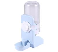 BAZEITFLOW Hanging Gravity Waterer Blue Water Dispenser Pet Water Feeder for Dogs and Cats Suitable for Inside Outside Cage Use Dual Direction Feeding Design