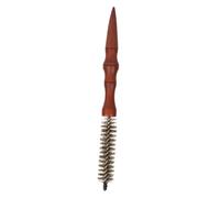 BAZEITFLOW Heat-resist Small Round Curling Brush for Short Hair Portable Multi-function Styling Tool Compatible with Blow Dryers and Curling Wands Unisex Hair Roller Brush for Salon and