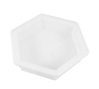BAZEITFLOW Hexagon Concrete Stone Molds Reusable DIY Path Maker for Unique Garden Walkways Durable Paving Moulds for Patio Lawn Landscaping